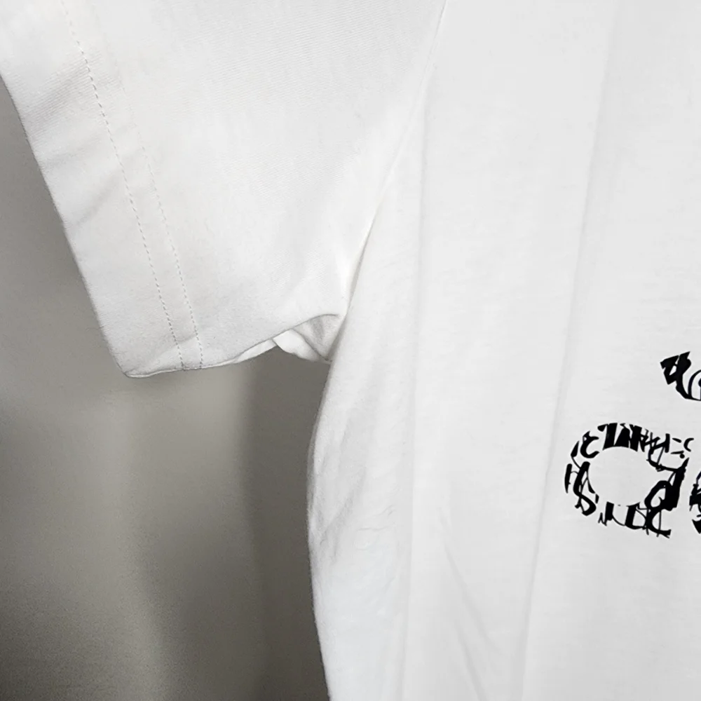 Adidas Graffiti Logo‎ Climalite White Tshirt Mens 2xl